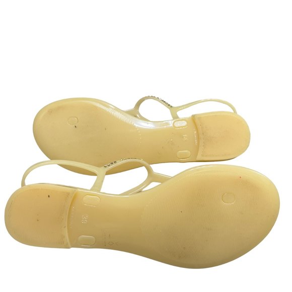 L.K. Bennett London Lola thong jelly sandals women's size 8.5 / 39 - Picture 7 of 7